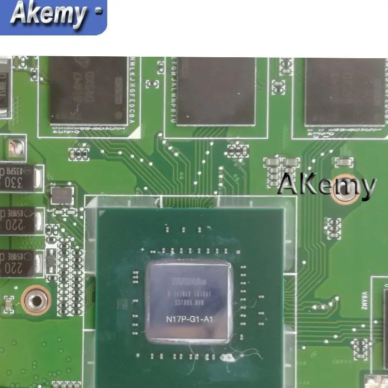 DABKLMB28A0 REV:A Laptop motherboard For Asus GL503 GL503V GL503VM GL503VD Test original mainboard I5 7300 GTX1050M|Материнские