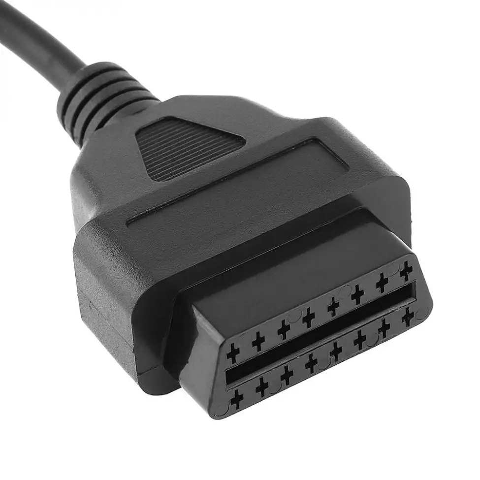 OBD II разъем MB 38 Pin до 16 Pin OBD2 OBD диагностический адаптер для Mercedes 38 pin OBD 38pin кабель для Benz