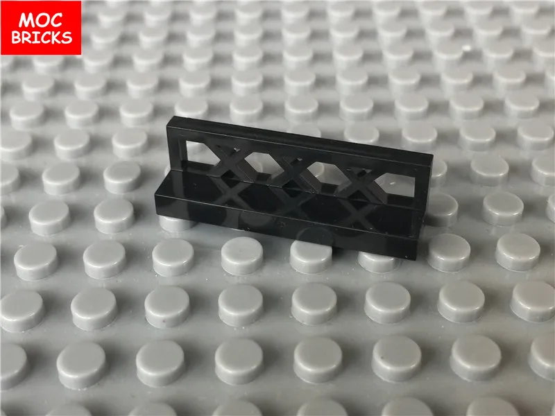 50 шт./лот белый черный темно серый забор 1x4x1 подходит для 3633 образовательных