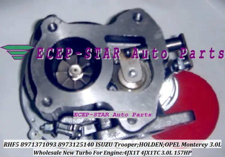 Турбокомпрессор RHF5 8971371098 8973125140 Для ISUZU Trooper OPEL Monterey 4JX1T 4JX1TC 3.0L|turbocharger kp35|turbocharger
