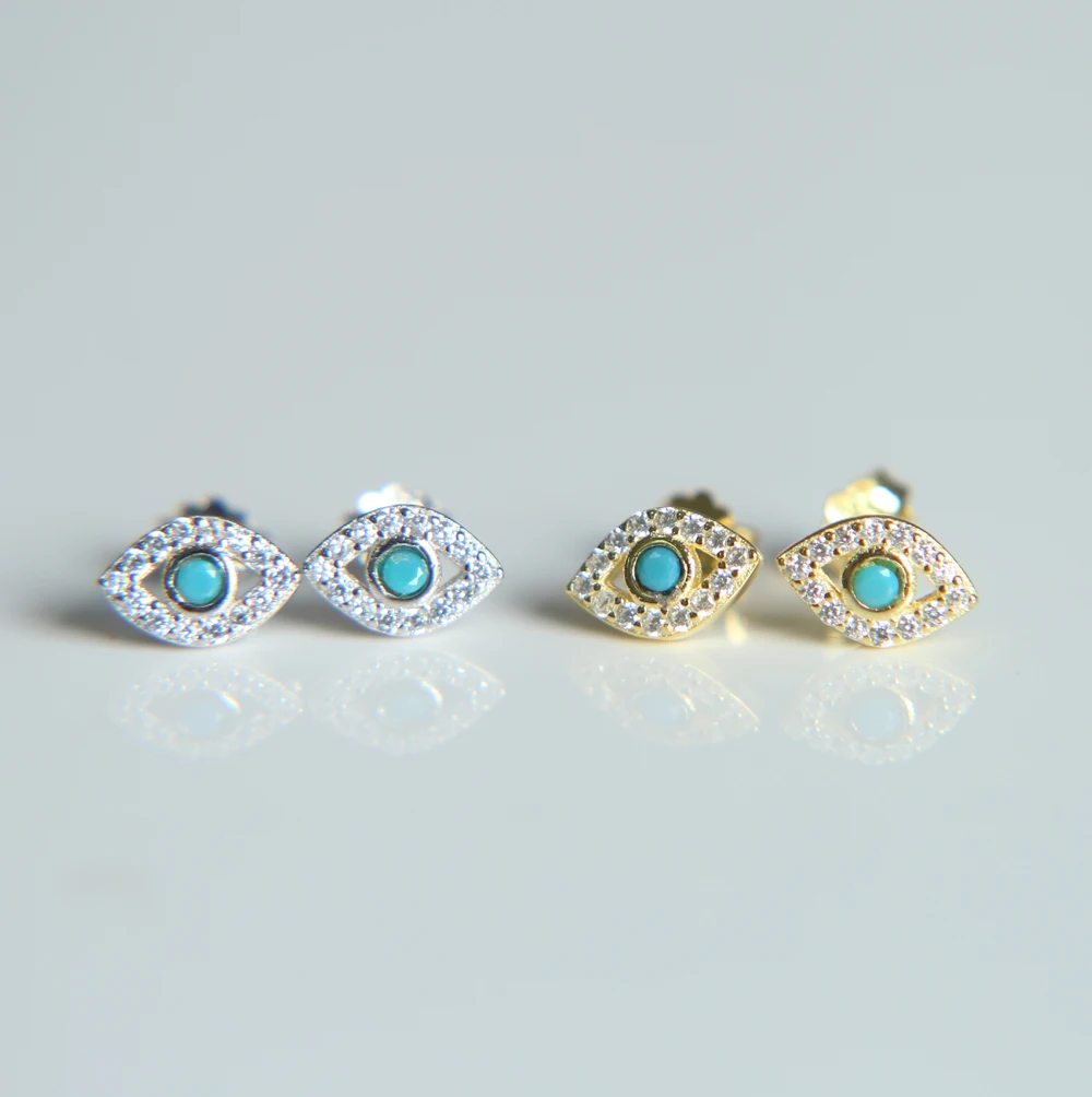 Ювелирная фабрика 2017 высококачественные серьги гвоздики из стерлингового