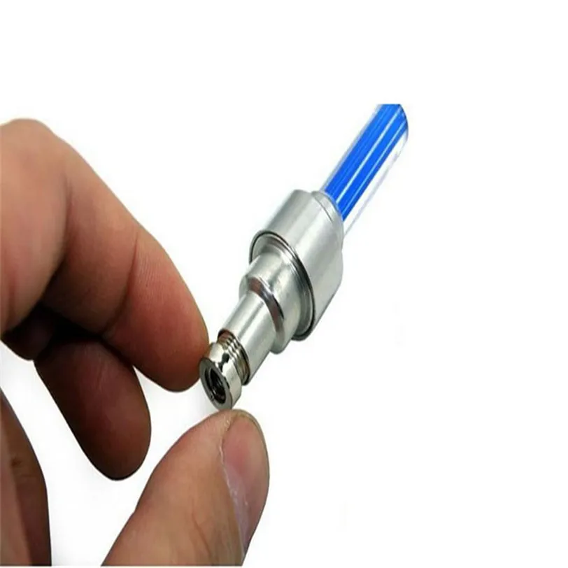 2 шт. для велосипеда мотоцикла машины колеса шины колпачок клапана светодиодный