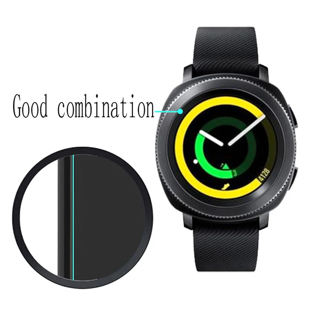 Взрывозащищенная мягкая защитная пленка из ТПУ для смарт-часов Samsung Gear Sport 3 шт. |
