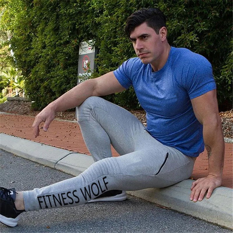 Maoxzon Men's Fashion Drawstring Fitness Slim Pants For Male Black Active Workout Jogger Skinny Pencil Trousers Sweatpants M-XXL |
