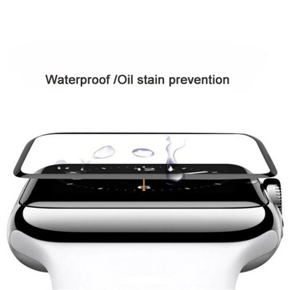 3d изогнутое Полноразмерное покрытие для iwatch Apple Watch Series 1/2/3 38 мм 42