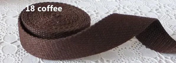 Цена! 30 мм, 1,18 ''12 метров Diy карамельный цвет вязаные ленты пояс Холщовая Сумка лямки, сумка багажные ленты