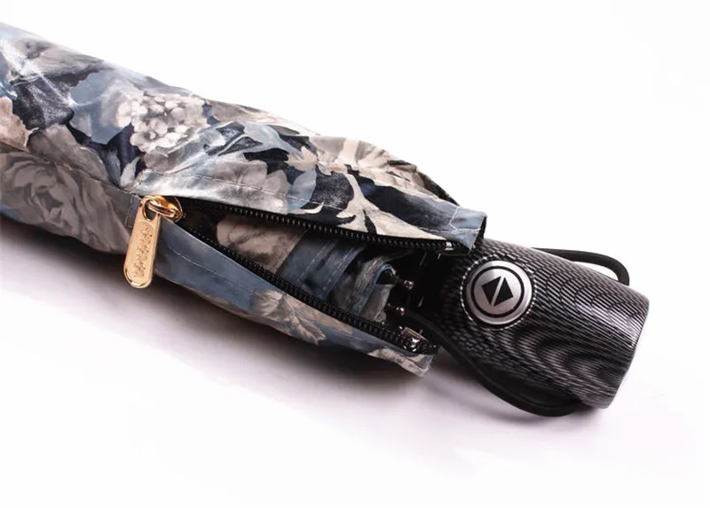 Большой сильный для двух человек полностью Автоматический компактный Анти-УФ Дождь Солнце Ветрозащитный зонты для женщин Дамская мода