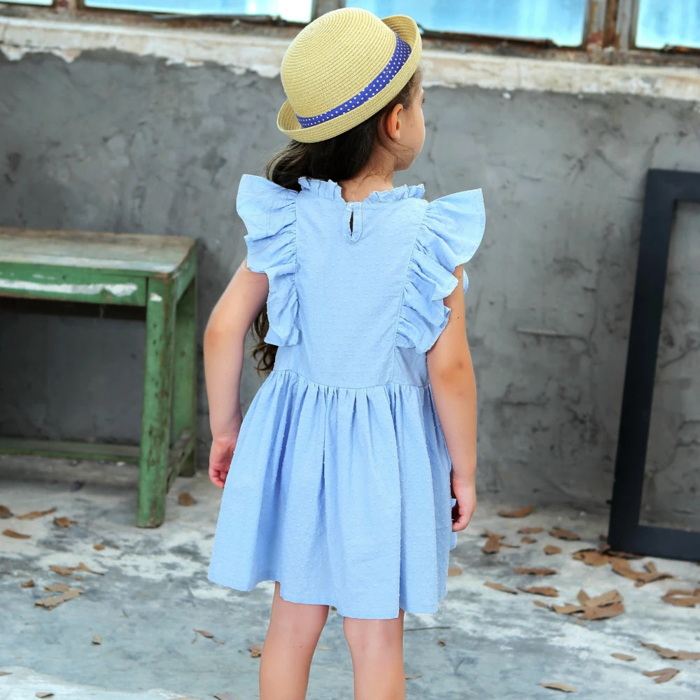 baby girl dress summer 2020 little girls dresses cotton kids princess party children clothes size for 2 3 4 5 6 7 8 years | Детская