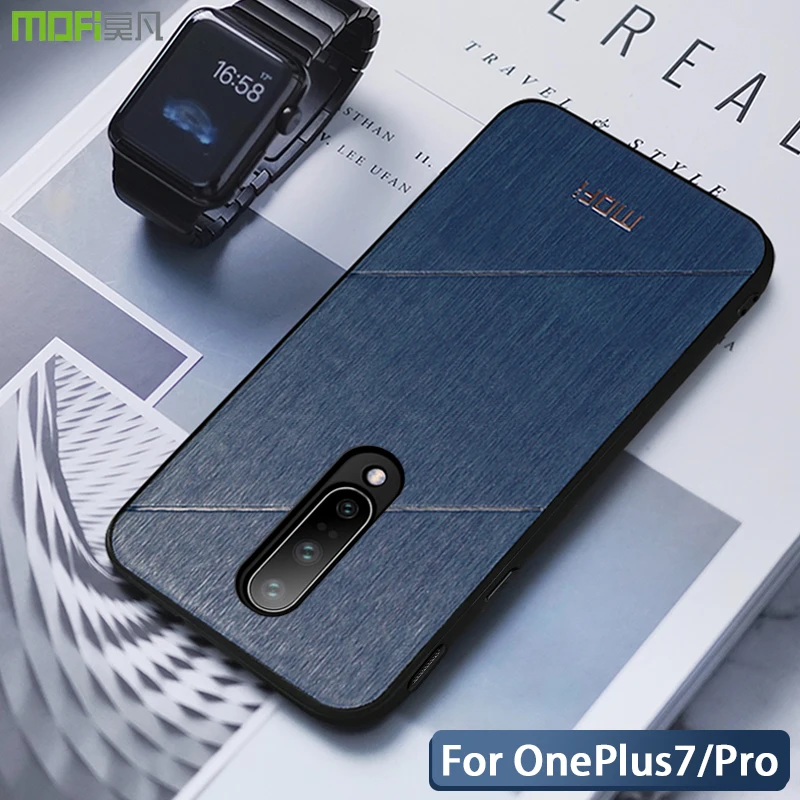 Чехол для oneplus 7 чехол телефона Mofi полный протектор мягкий силиконовый 1 + pro из