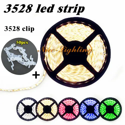 Лучшая цена 5 м/лот SMD 3528 гибкая светодиодная лента 12В 60LED/м белый теплый желтый