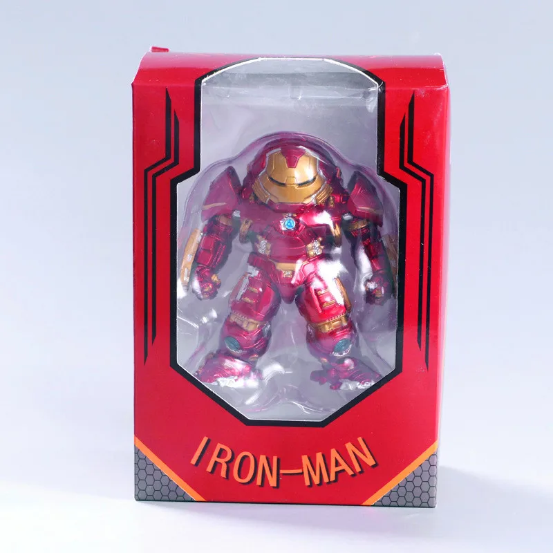 9 CM The Avengers 2 Anime Figure Anti-Hulk Dolls Iron Man Action Posture Model Standing Ver with Box M35 | Игрушки и хобби