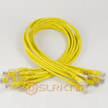 Lot 10 cables/ 27in 70CM 568B CAT5E UTP Ethernet RJ45 Patch Cable Network Cable