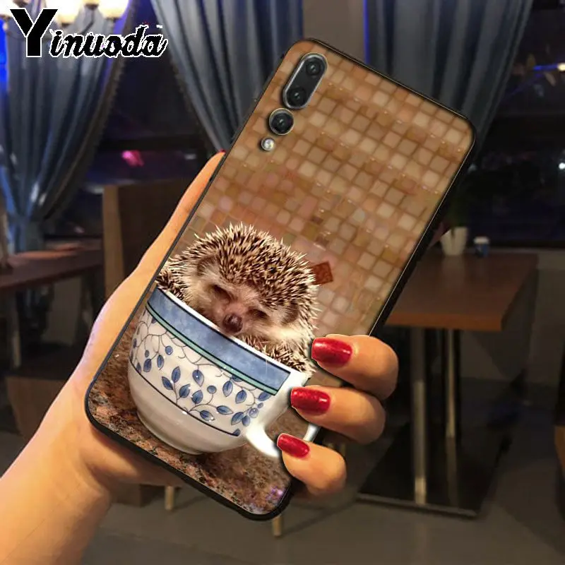 Yinuoda чехол для телефона с изображением животных yhogea ride a bike милый huawei p20 pro p20lite