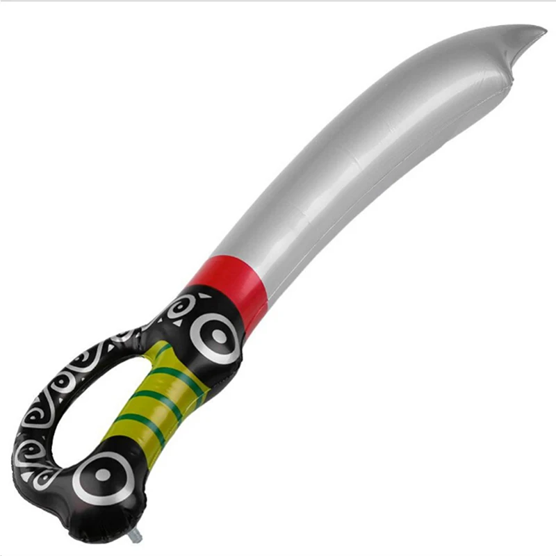 

1PCS Outdoor Fun Playing Inflatable Pirate Toy Sword Stage Props Inflated Children Cosplay Hot Toys Birthday Party Favors