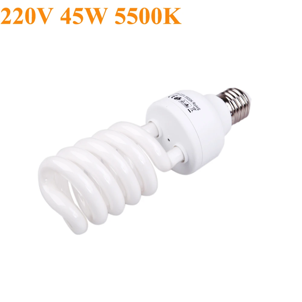 Светодиодсветильник лампа Andoer E27 220 В/110 в 5500K 45 Вт|led video light|video lightstudio bulb |