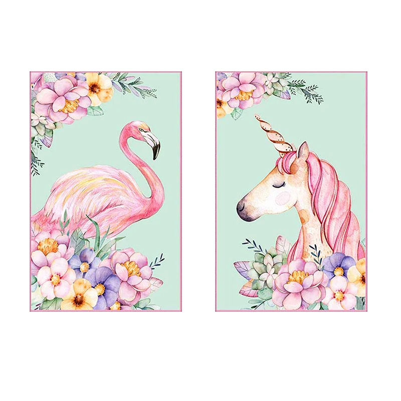 

5D DIY Diamond Painting Flamingo Unicorn Embroidery Full Drill Cross Stitch Rhinestone Mosaic Home Decorative Handmade Gift