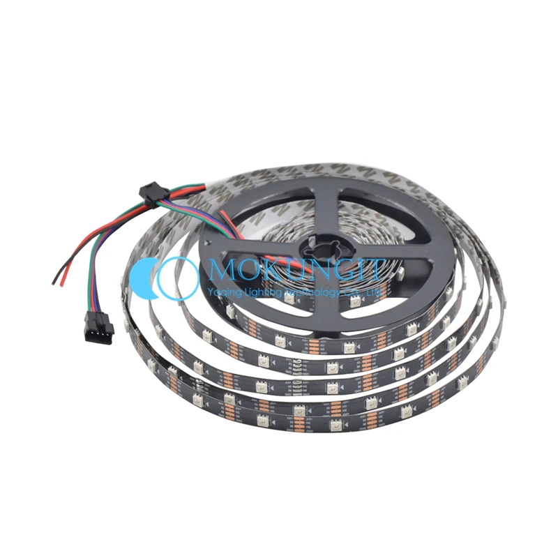 Светодиодная лента WS2813 5050 RGB модифицируемая Пиксельная смарт WS2812B IP30/IP65/IP67 30/60/144