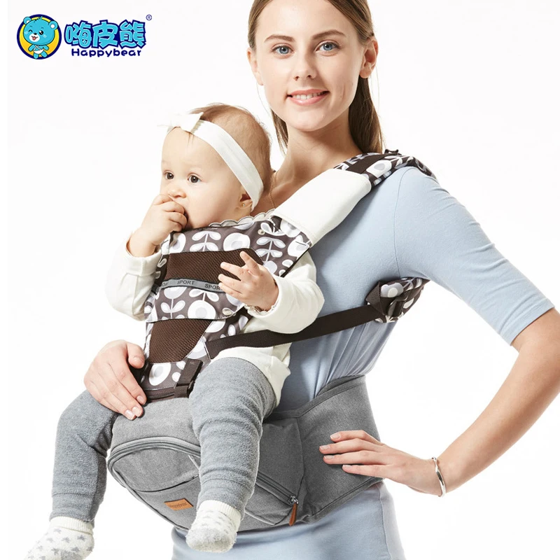 HappyBear эргономичная переноска для ребенка слинг кенгуру младенцев детей 0 36