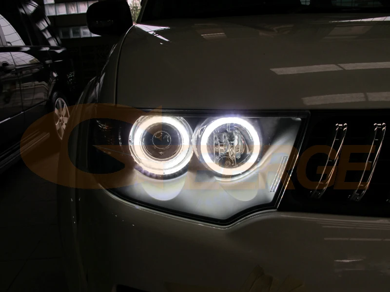 Для Mitsubishi Challenger Pajero Sport 2008- отличные глаза ангела Ультра яркое освещение smd комплект светодиодов «глаза ангела» DRL