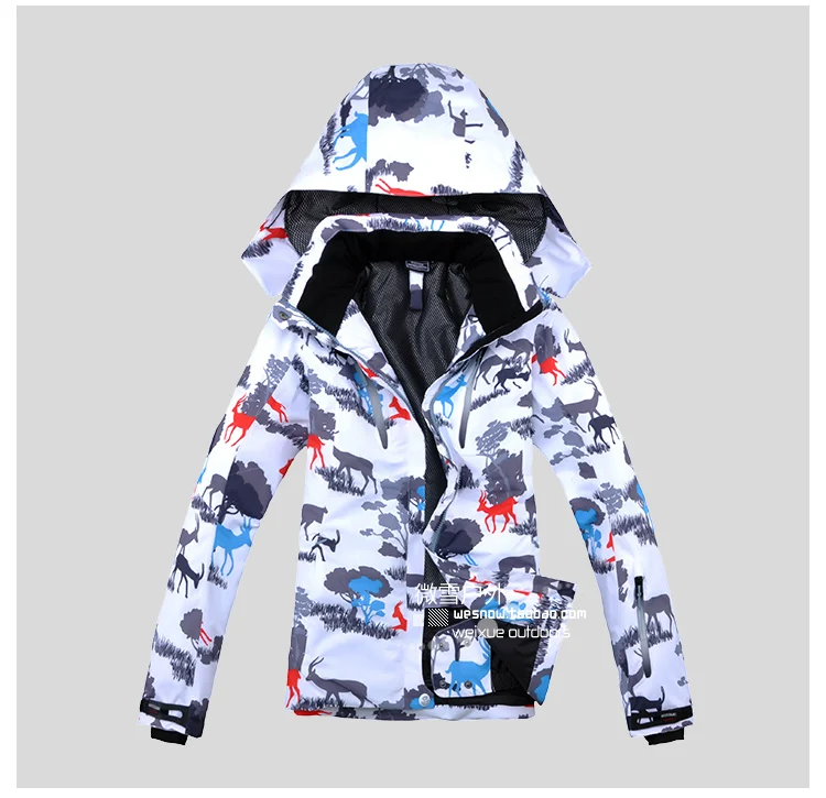 Winter Impression NEW Ski Suit Jacket + Pant Female Snowboard Set Waterproof Windproof Breathbale Warm Clothing | Спорт и
