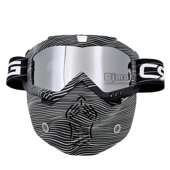 Model 5 BJMOTO Unisexe Cent анти Brouillard lunetes мотокросса мото lunetes каскадная маска de защитная маска de Vitesse - Цвет: Model 5