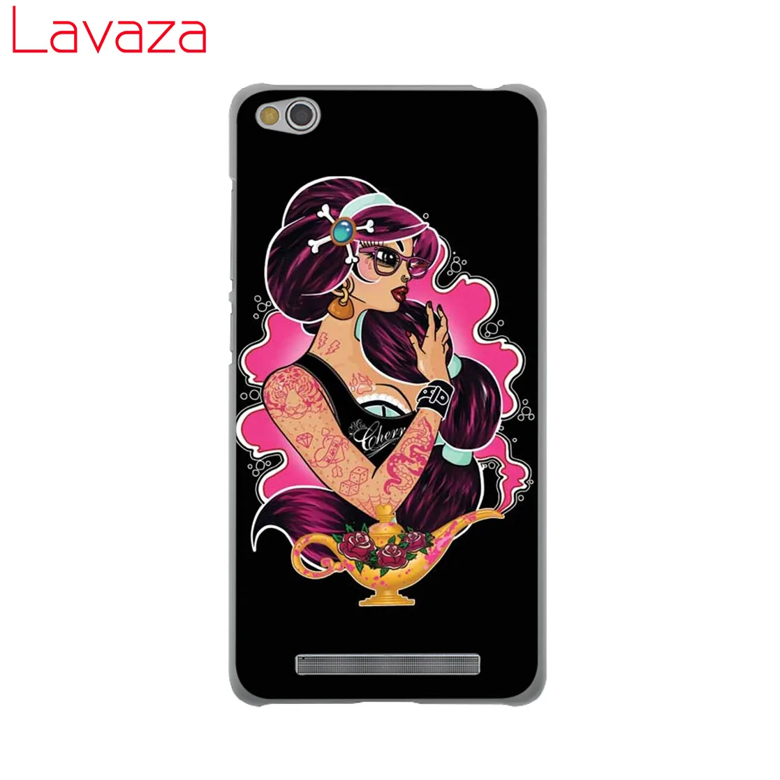 Твердый чехол для телефона Lavaza Tattooed Alice Ariel Jasmine Xiaomi Redmi 8A 7A 6A 5A K20 Note 8 8T 7 5 6 Pro 4 4X|case for