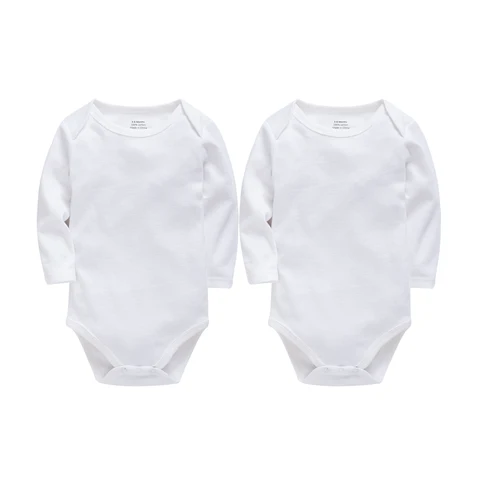 Детская белая рубашка Bebes Blanco, с длинным рукавом, для мальчиков 0-24 месяцев, Детские боди из хлопка