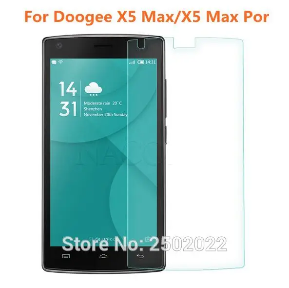 Защитное стекло для Doogee X5 Max Оригинальная защитная пленка 9H Для Pro|screen protector|tempered