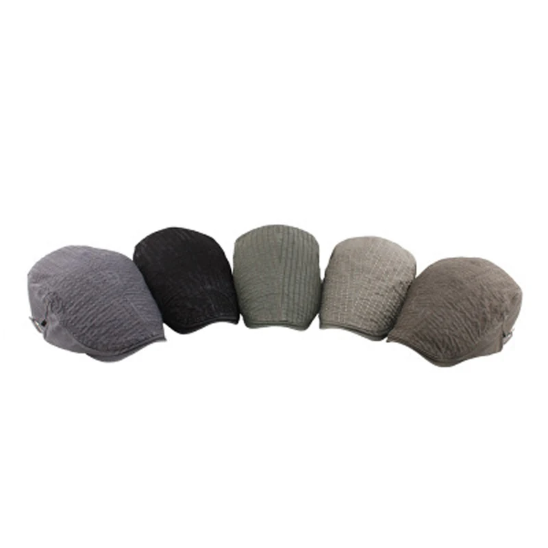 European And American-Style Plus-sized Pure Cotton Hat Spring-Summer Autumn New Style Beret Men's Outdoor Duckbill Hat Korean-st