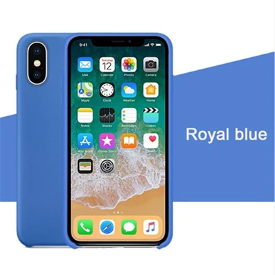 Royal Blue Arvin силиконовый чехол для iphone 6/6 S/5/SE7/8 Plus X/Xs/XR/Xs/Max iphone 7 plus чехол для телефона popsocket для мобильных телефонов - Цвет: Royal Blue