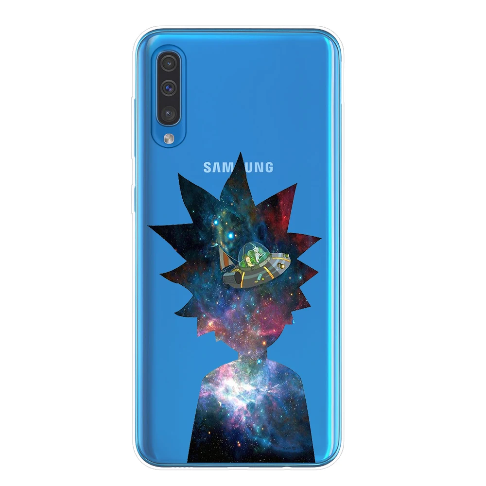 Cartoon Rick And Morty Soft TPU Case For Samsung J3 J5 J7 A7 A9 A6 A8 J4 J6 Plus A10 A20 A30 A40 A50 A70 Cover