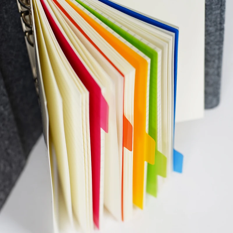 Высокое качество рр А4 лист книга индекс страницы свободный ноутбук ручной