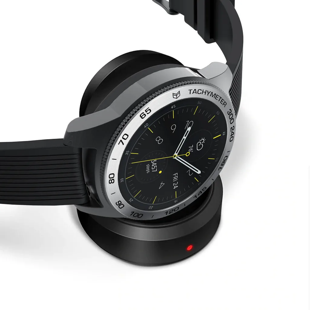 Для Samsung Galaxy Watch 42 мм весы часы кольцо клейкая крышка Анти царапины металлический