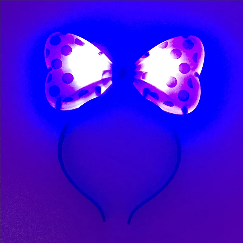 Светодиодная танцевальная Gafas светодиодная светящаяся мигающая бабочка