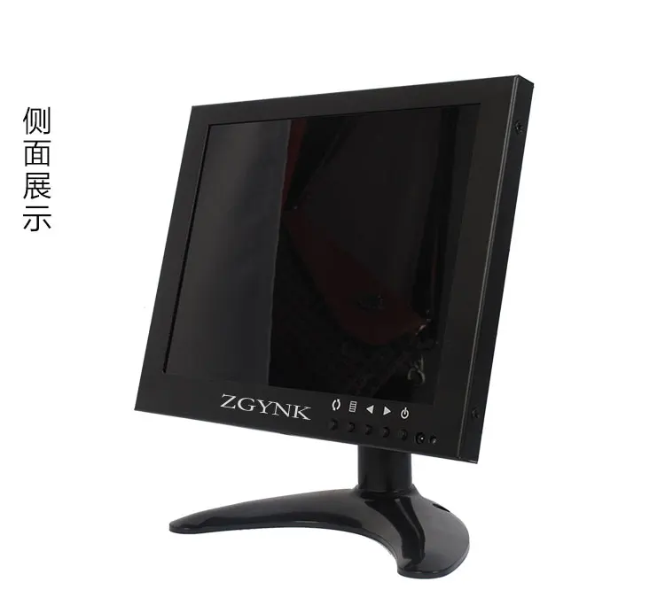 8 дюймов VGA AV BNC hd камеры безопасности оборудование мониторинга компьютер