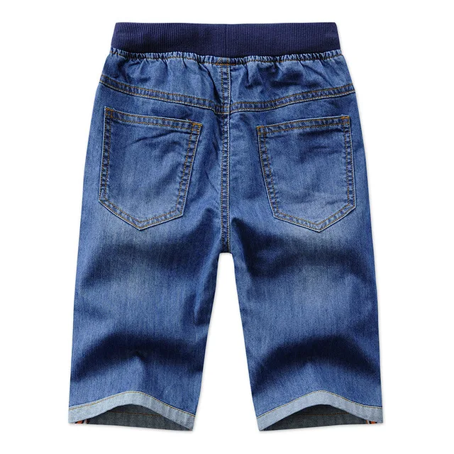 

Rlyaeiz High Quality Kids Boys Denim Shorts 2019 Summer Casual Solid Soft Cowboy Shorts Boys Jeans Shorts 3-13Y Toddler Clothing