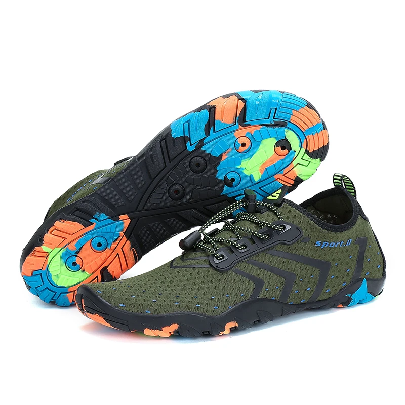 

Summer Water Shoes Men Beach Sandals Upstream Aqua Shoes Man Quick Dry River Sea Slippers Diving Swimming Socks Sneakers for Men