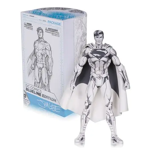 16 см аниме SDCC Comics эскиз Супермен или фигурка Blueline Edition JimLee Con Бэтмен ПВХ Фигурки