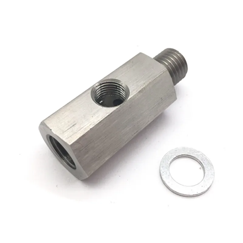 NPT место Мужской Женский 1/8 &quotк M12X1.5 адаптер Turbo масла Давление Сенсор для Honda