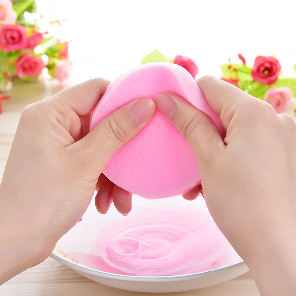 OYAKOM 1PpcsLlot Natural Soft Magic Face Cleaning Pad Cosmetic Puff Cleansing Sponge for Skin Care Wash Makeup Tools |