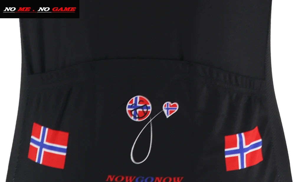 Классическая мужская велосипедная майка road world champion ships black Norway national team велосипедная одежда