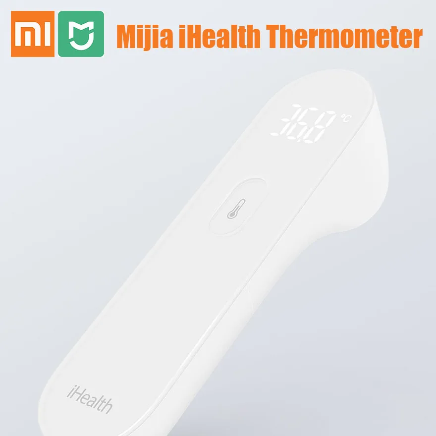 Xiaomi Mijia iHealth термометр светодиодный Бесконтактный цифровой инфракрасный термометр для лба и тела для детей и взрослых