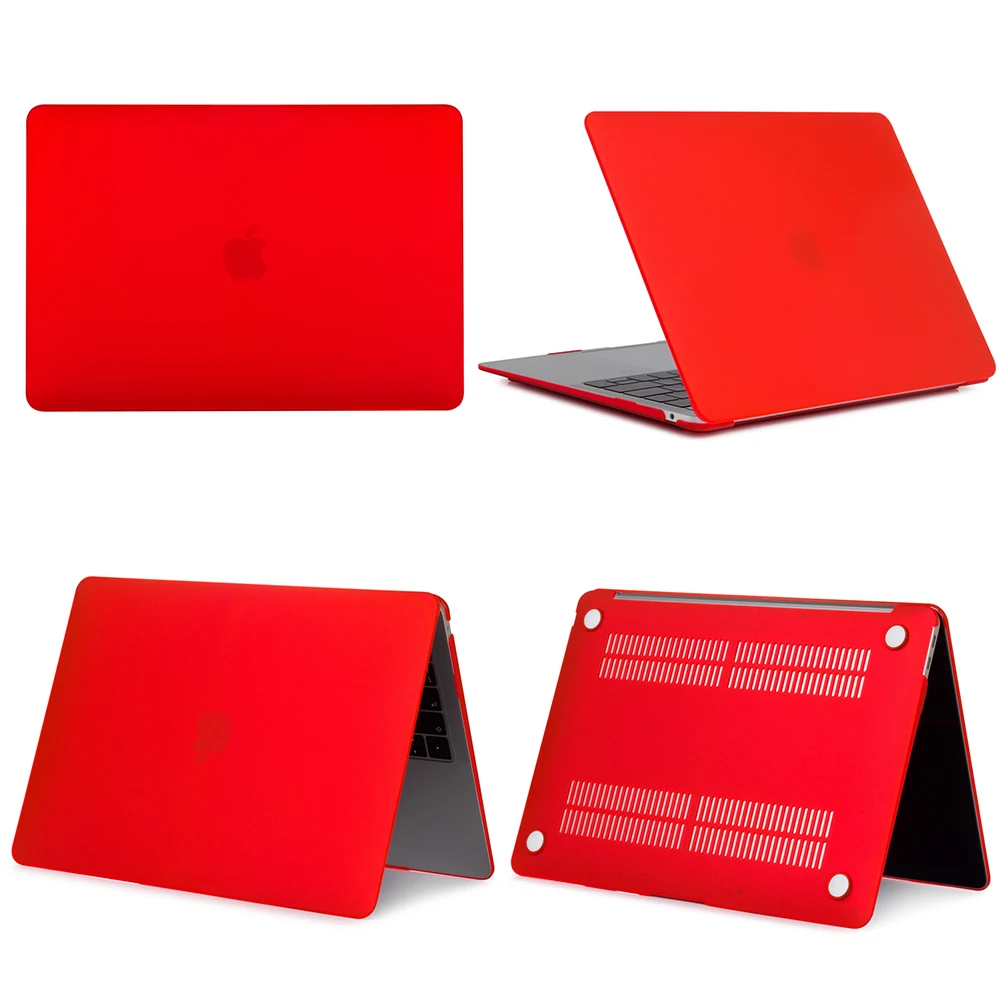 Матовый чехол для ноутбука с кристаллами для Macbook Air 11 retina 12 Pro 13 15 Bar, чехол с сенсорным ID для mac book New Air 13 чехол A1932