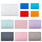 Матовый чехол для ноутбука MacBook Air 13, A1932, Air Retina 11, 12, 13,3, 15, для Mac 2019, New Pro 13, модель с сенсорной панелью, A2159