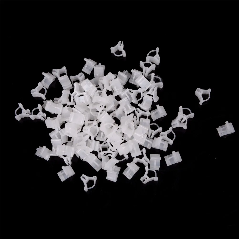 Оптовая продажа 100 шт. Durable High Класс Пластик прививки заколки для волос в виде