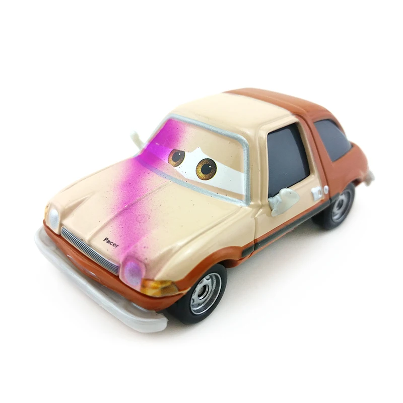Disney Pixar Cars 2 Grem проф. З. Майлз Энди асер Wingo Jerome Boost 1:55 литой под давлением игрушечный автомобиль модель Свободный Детский мальчик Рождественский подарок - Цвет: Tubbs Pacer With Pai