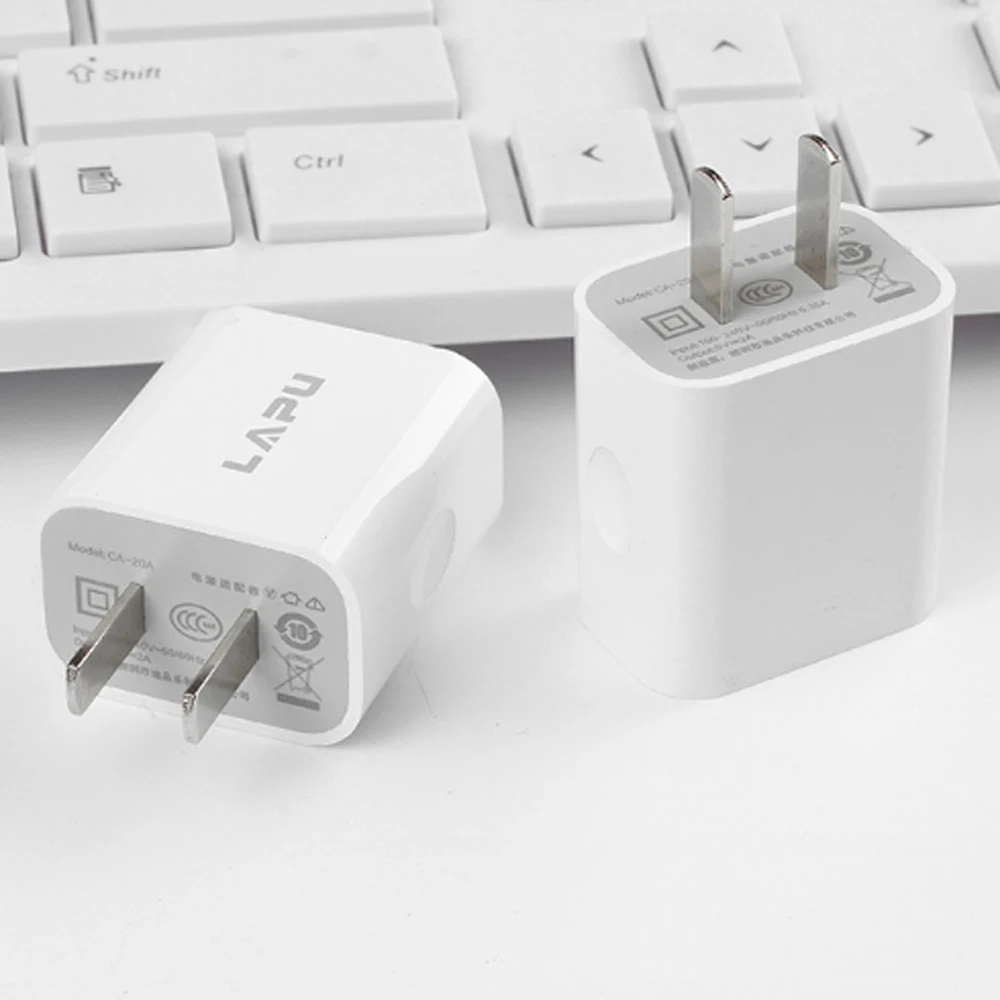 100 шт США вилка USB зарядное устройство Быстрая зарядка планшет универсальный