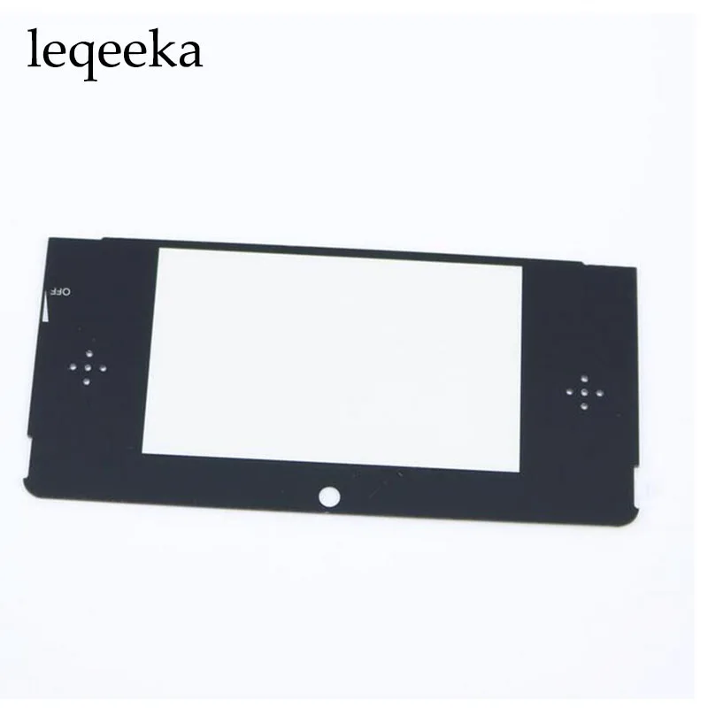 Высококачественная верхняя пластиковая крышка ЖК-экрана для Nintendo 3DS 100 шт./лот |