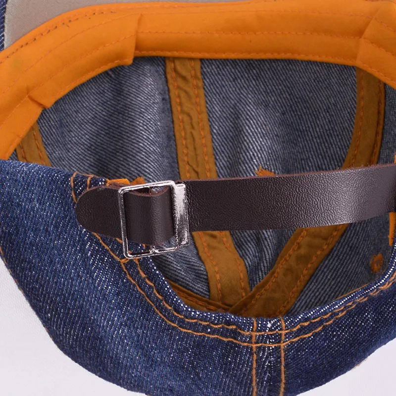 Джинсовая бейсбольная кепка Детская в стиле хип хоп летняя спортивная