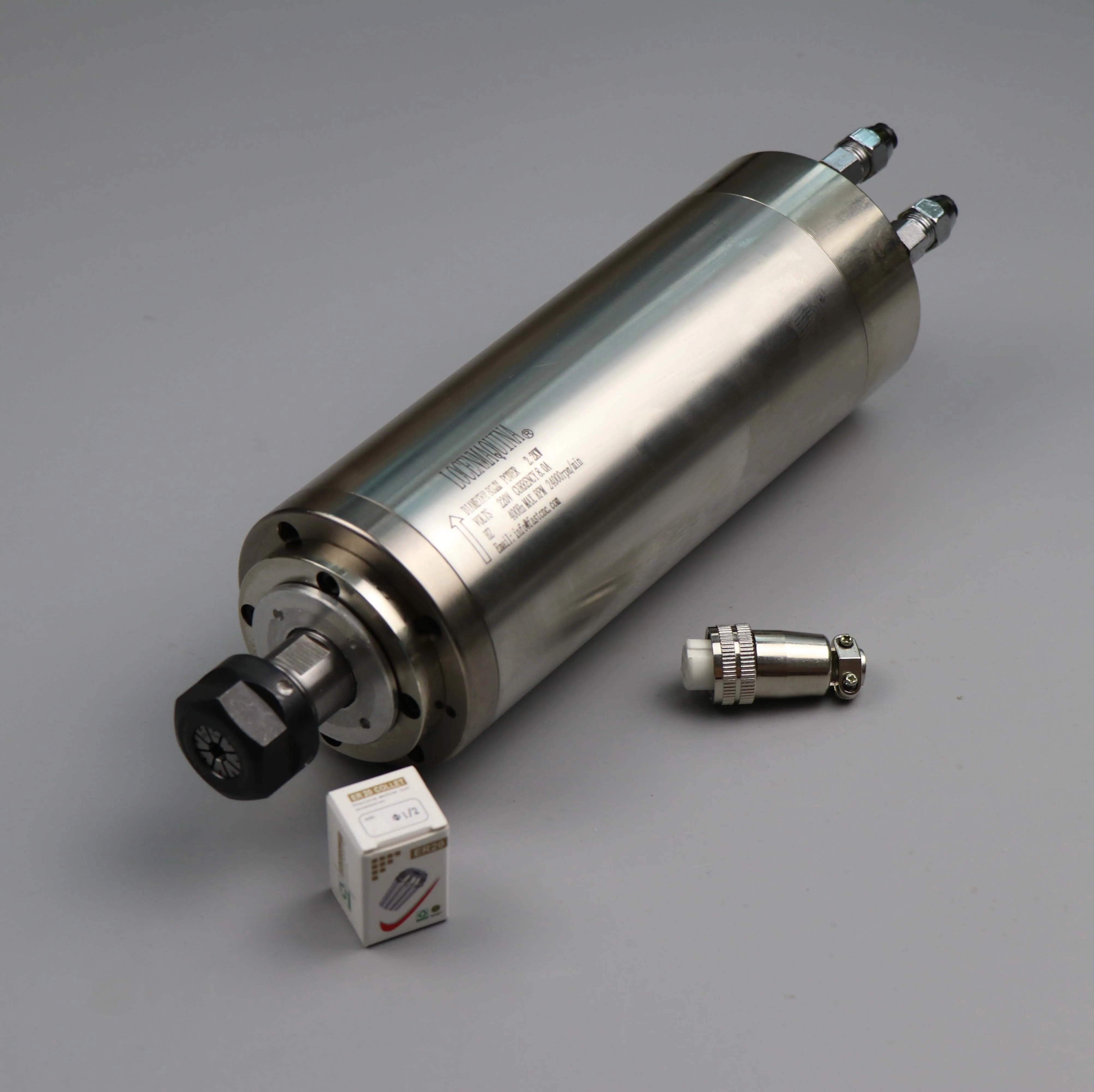 3 подшипника для фрезерного станка с ЧПУ диаметр 80 мм 24000 об./мин.|spindle motor|water cooling
